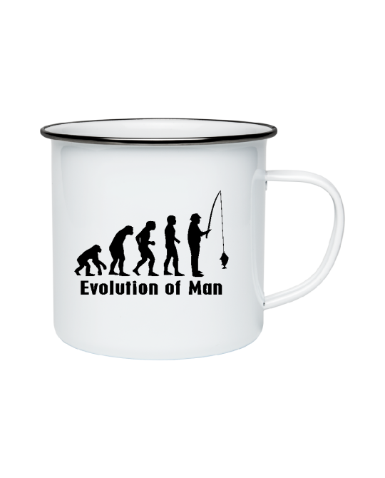puodelis Evolution of man fishing puodelis Evolution of man fishing